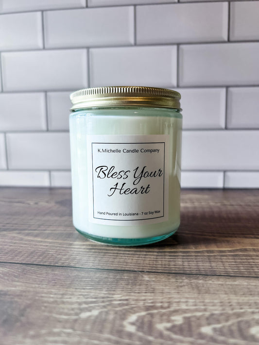 Bless Your Heart Candle