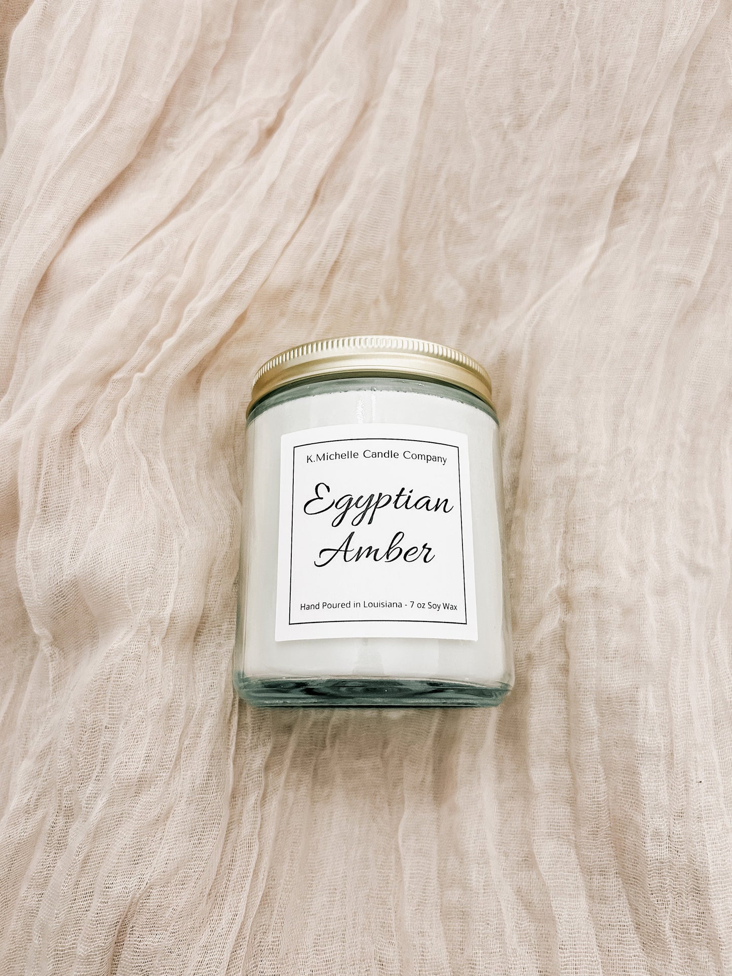 Egyptian Amber Candle