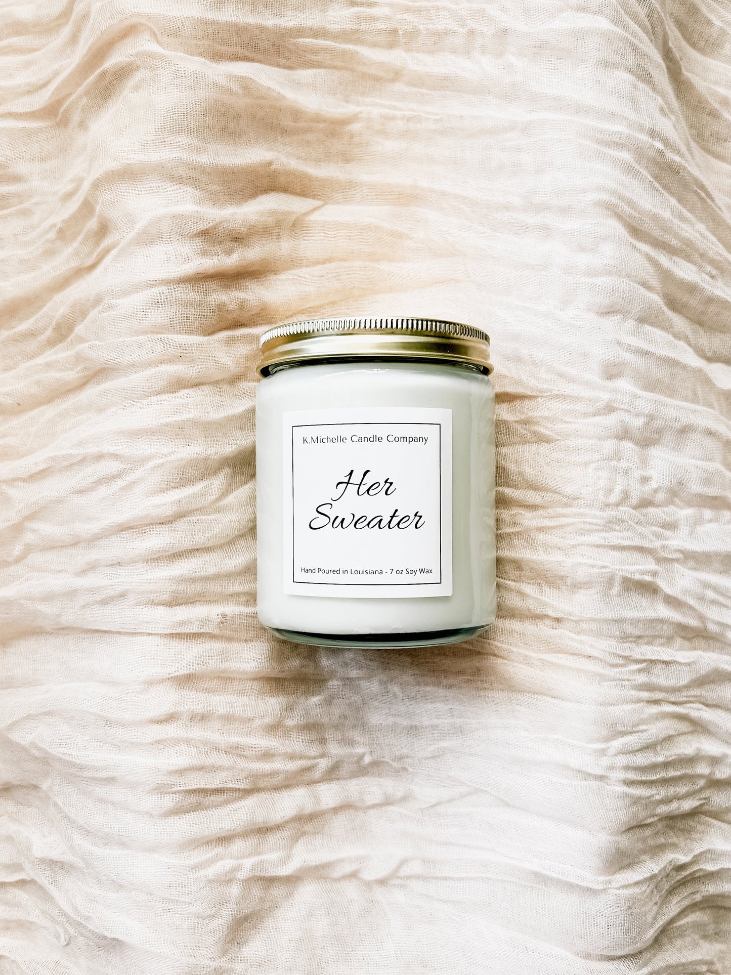Her Sweater Soy Candle