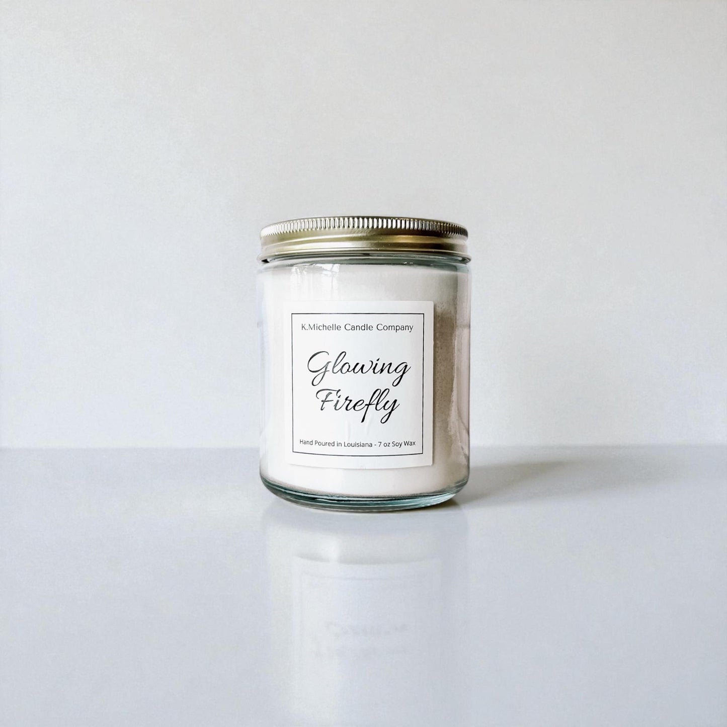 Glowing Firefly Candle