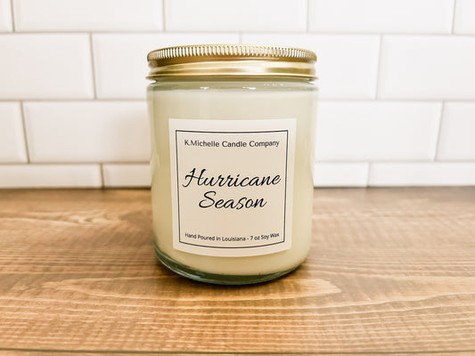 Hurricane Season Candle