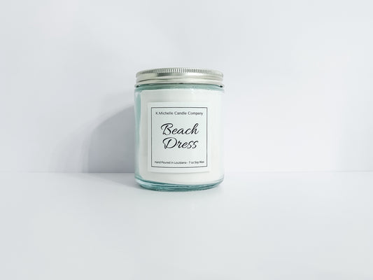 Beach Dress Soy Wax Candle