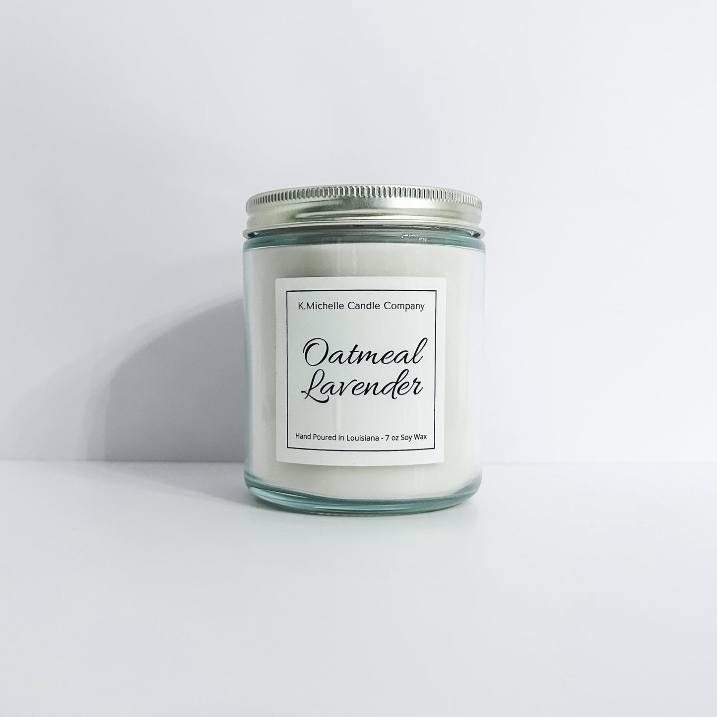 Oatmeal Lavender Soy Candle