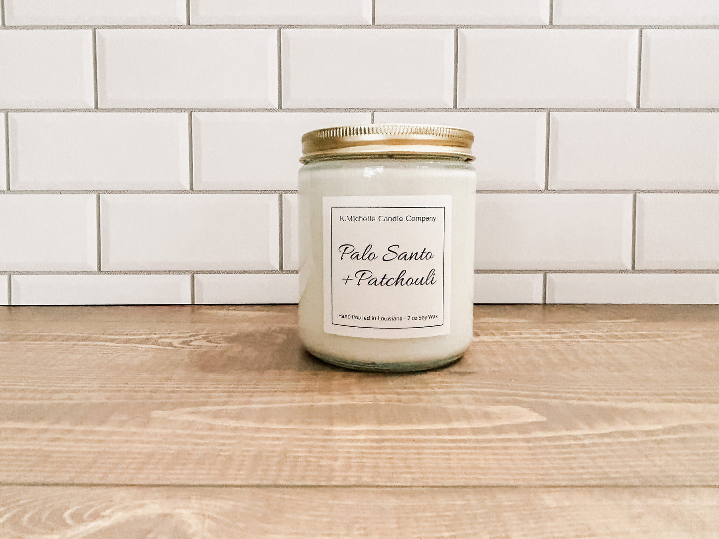 Palo Santo + Patchouli Soy Candle