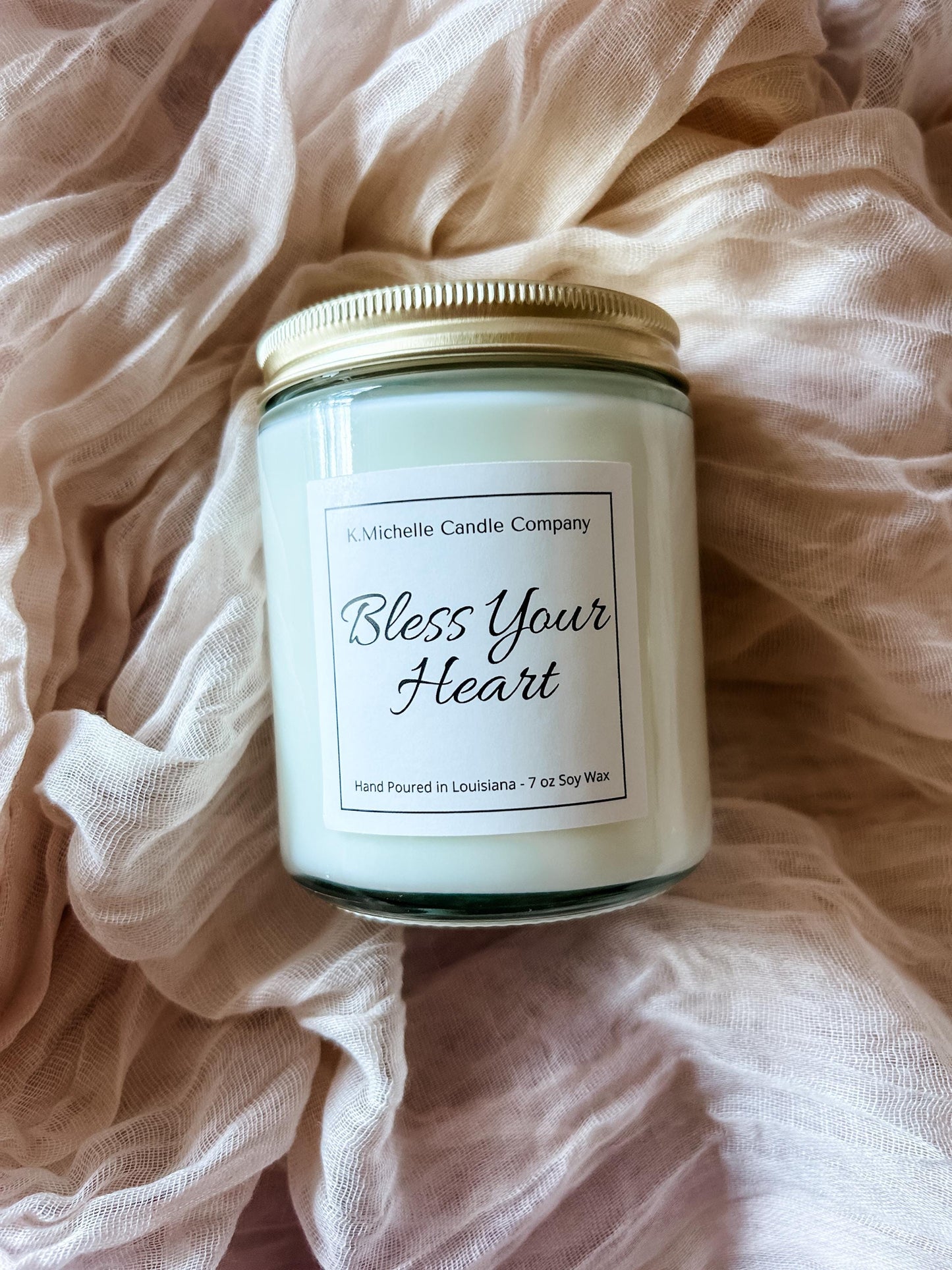 Bless Your Heart Candle