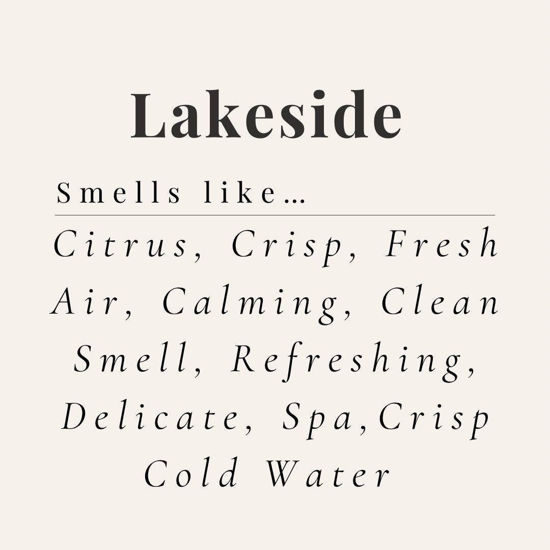 Lakeside Candle