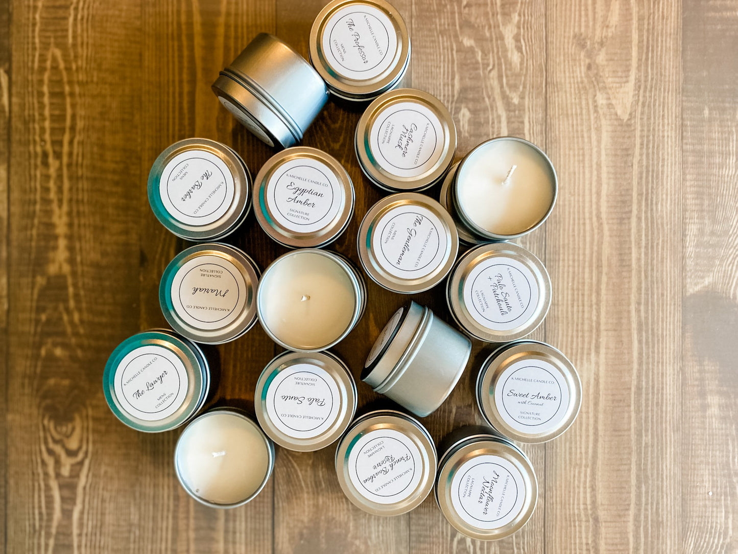 2oz Soy Candle Tin
