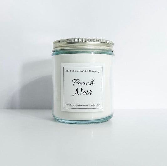 Peach Noir Soy Candle